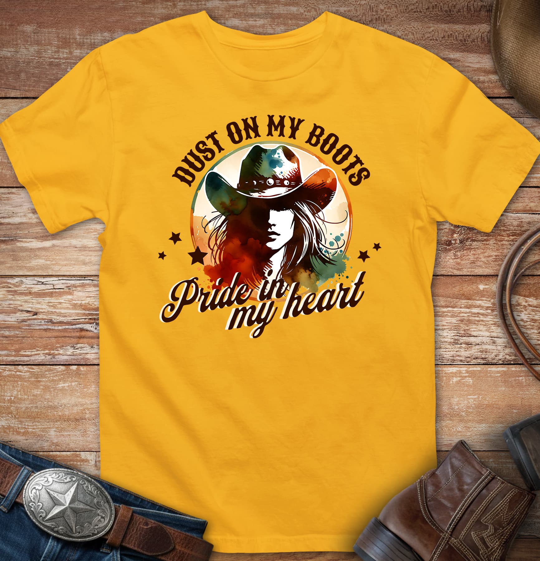 Dust on my boots - Pride in my heart