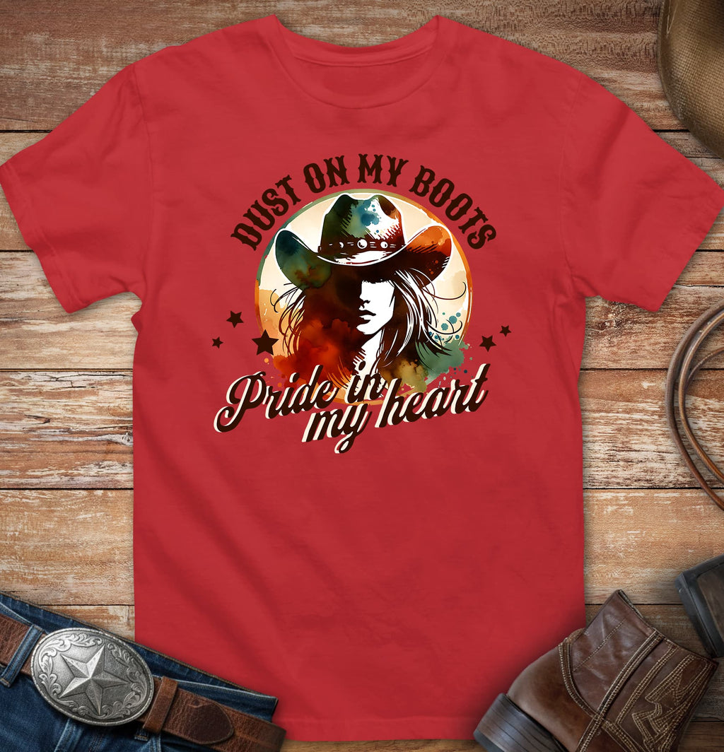 Dust on my boots - Pride in my heart
