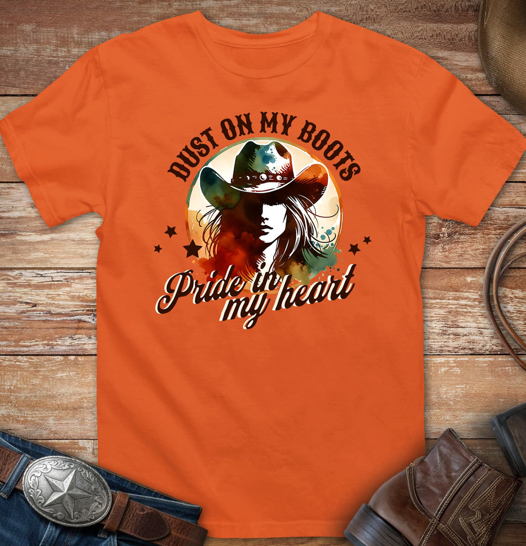 Dust on my boots - Pride in my heart