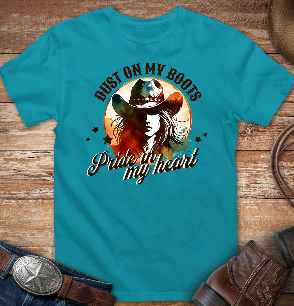 Dust on my boots - Pride in my heart