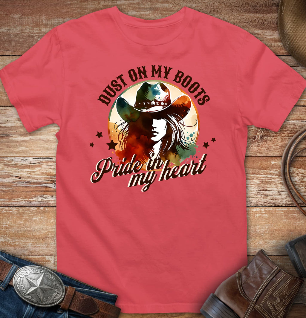 Dust on my boots - Pride in my heart