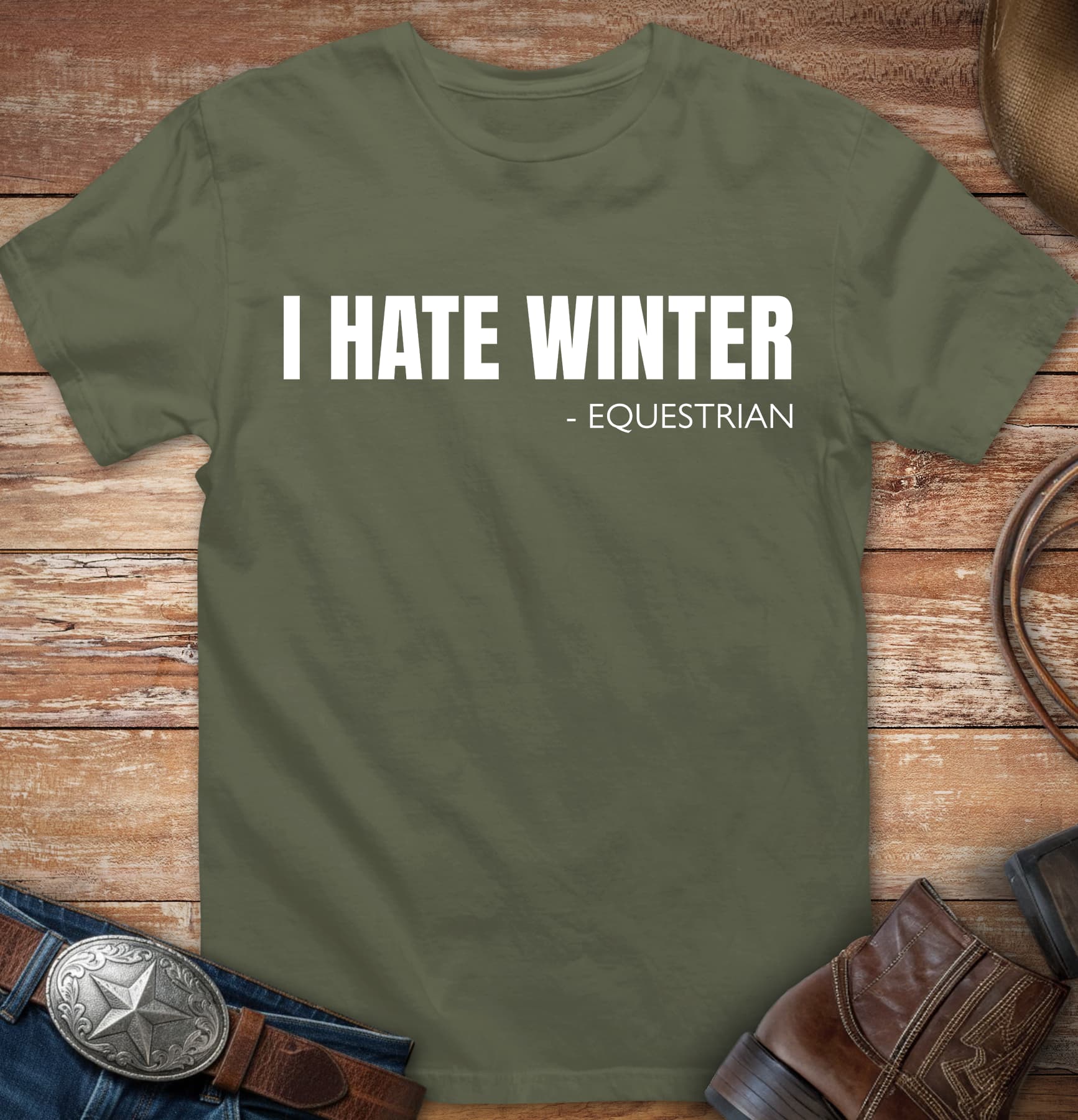 "I hate Winter" - Equestrian