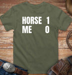 Horse 1 - Me 0