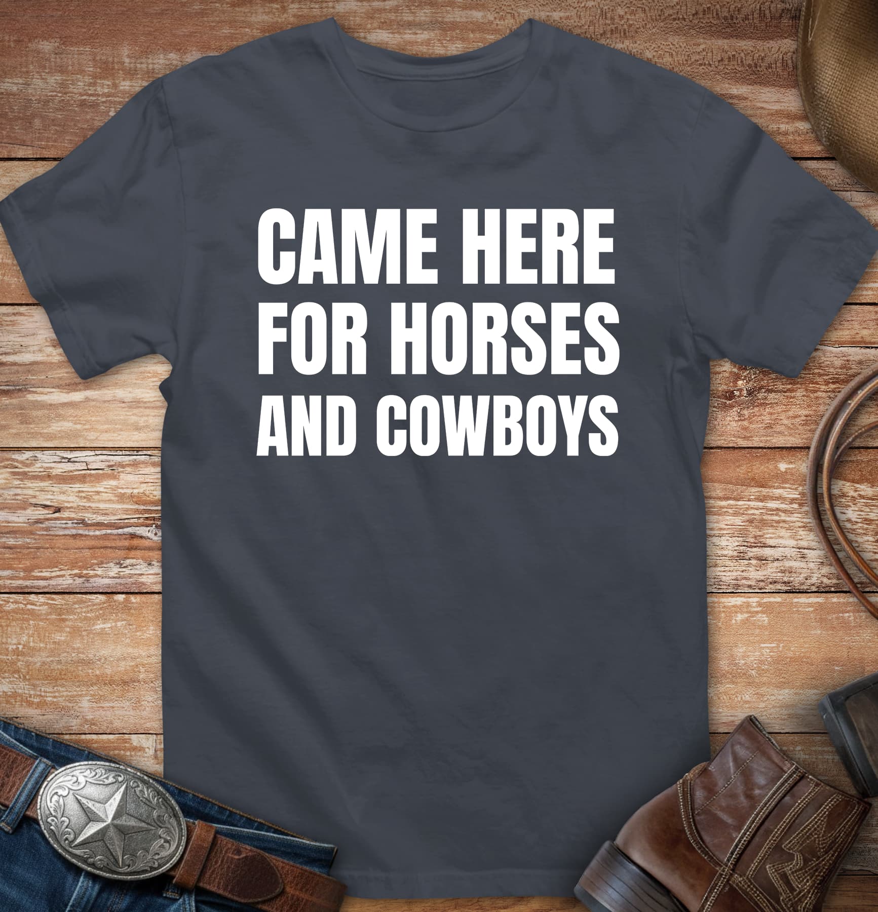 Came here for horses and cowboys