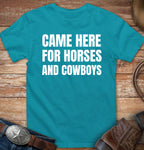 Came here for horses and cowboys