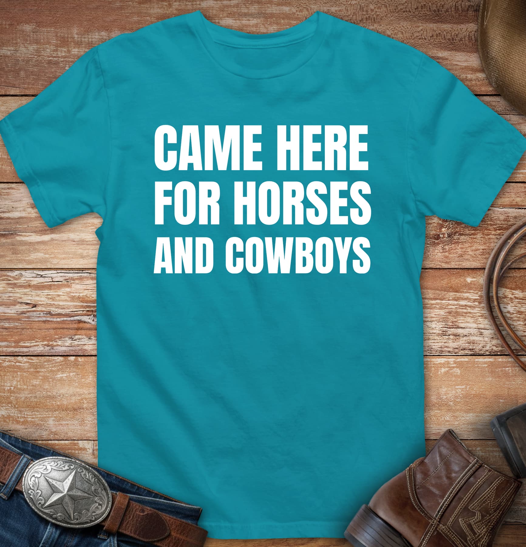 Came here for horses and cowboys