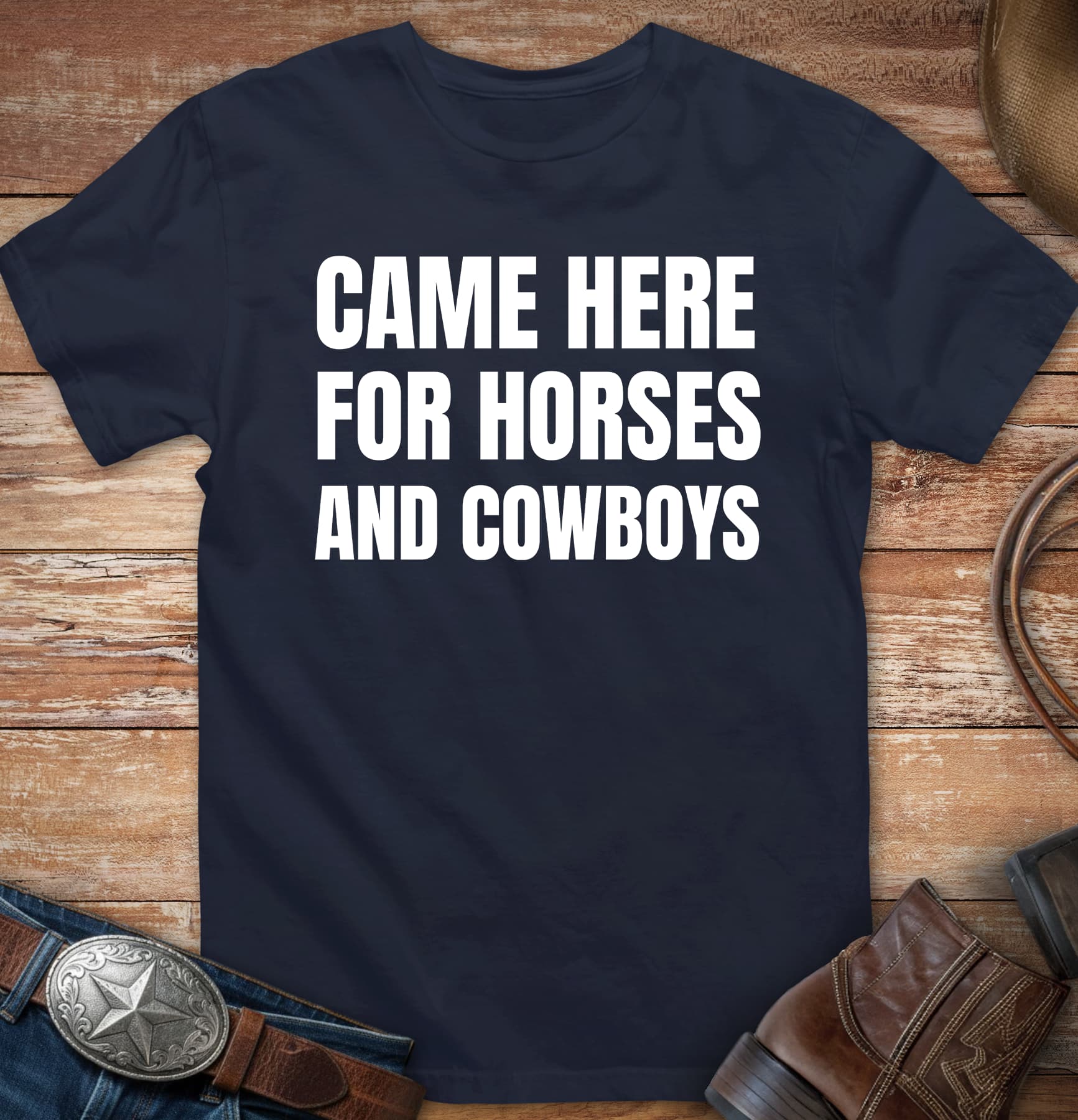 Came here for horses and cowboys