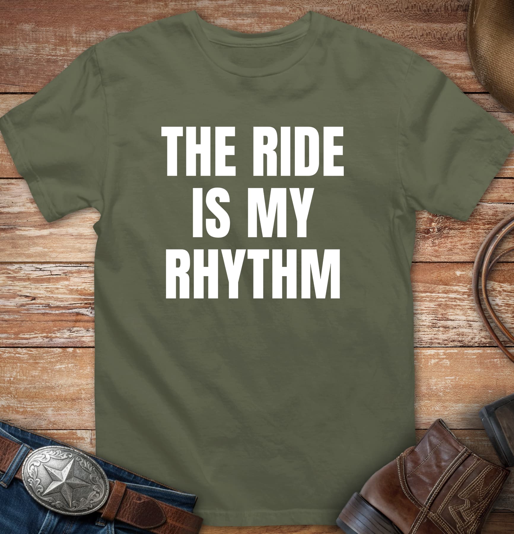 The ride is my rhythm