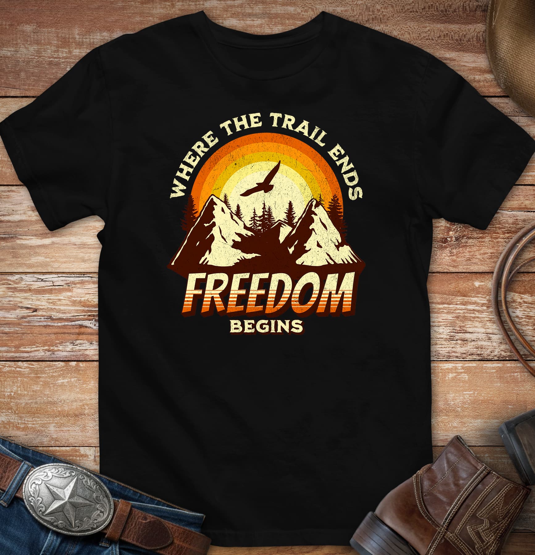 Where the trail ends freedom begins