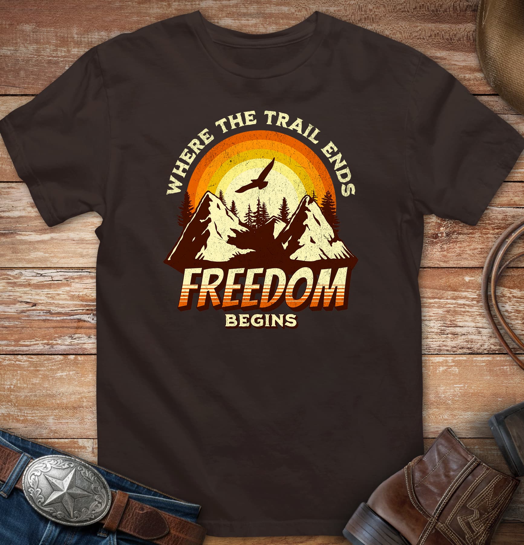 Where the trail ends freedom begins