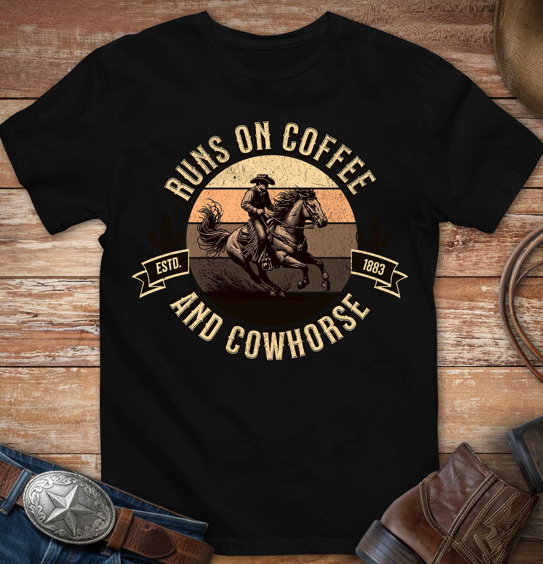 Runs on Coffee and Cowhorse