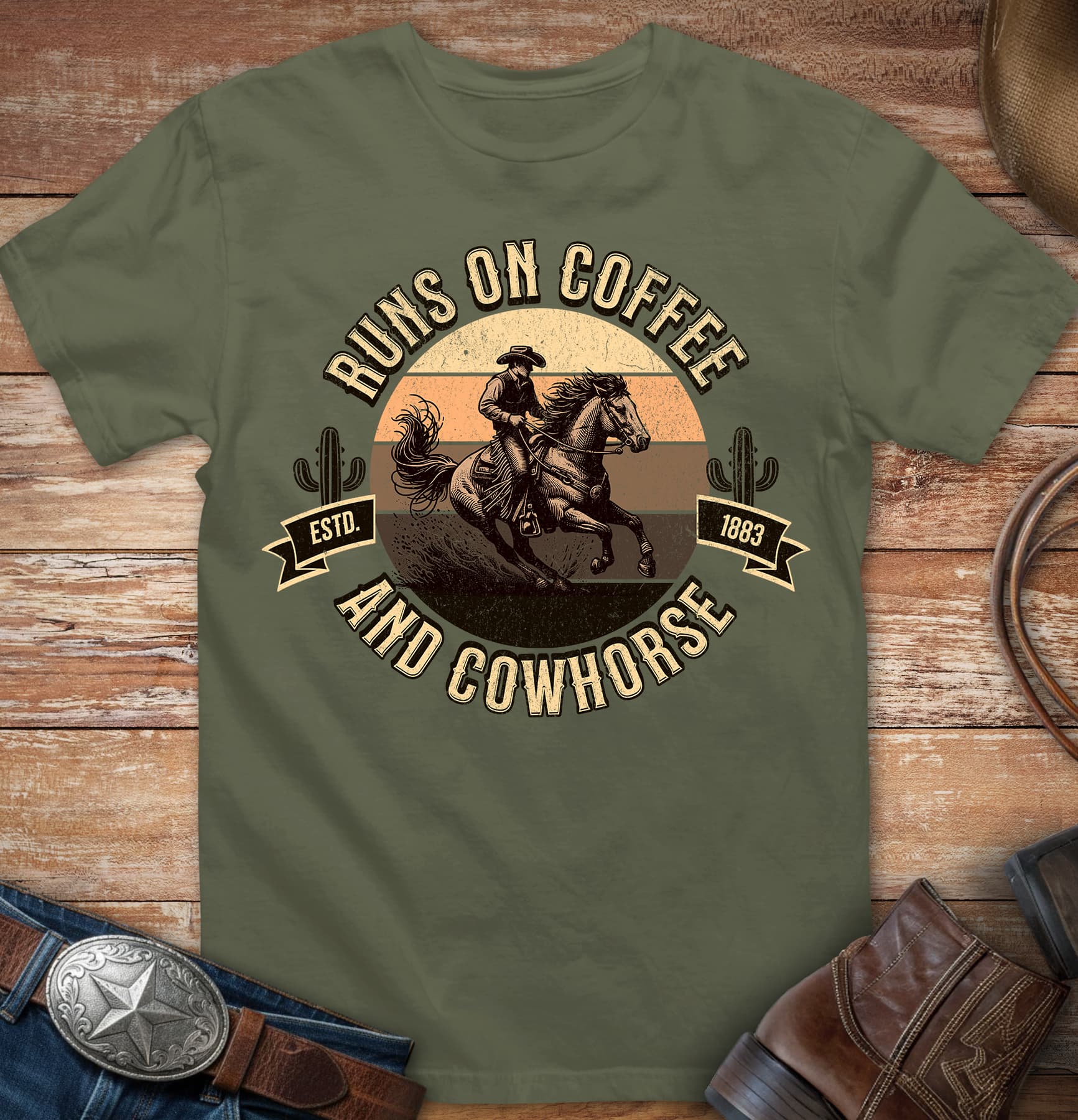 Runs on Coffee and Cowhorse