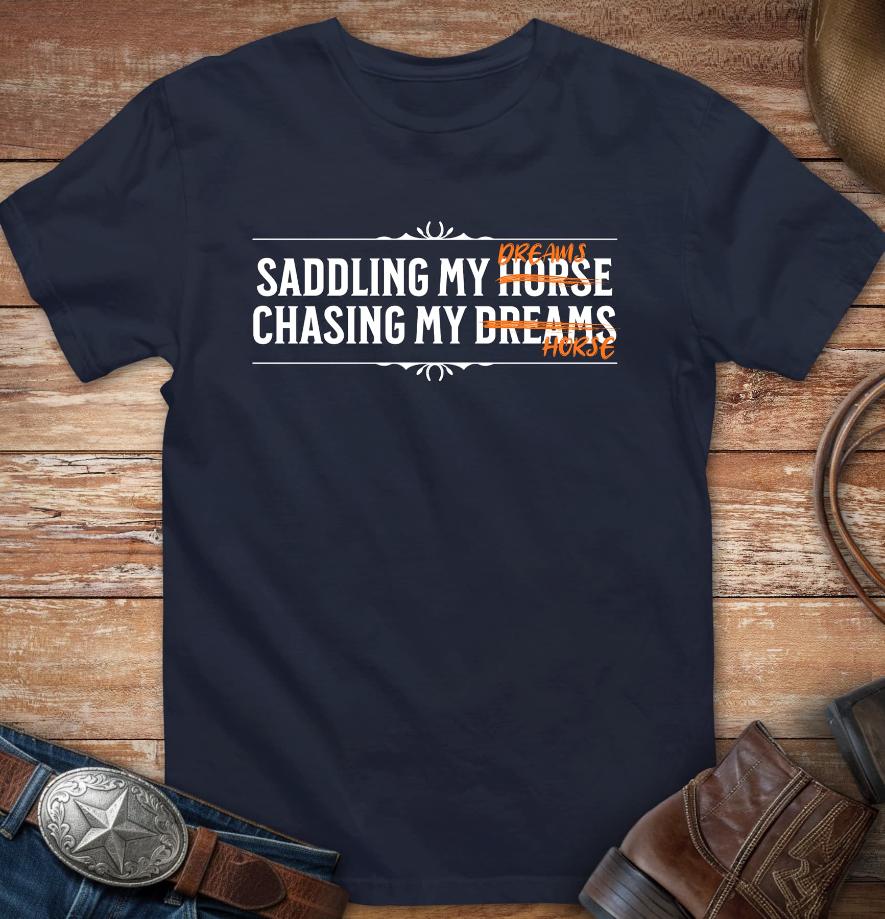 Saddling my dreams - chasing my horse