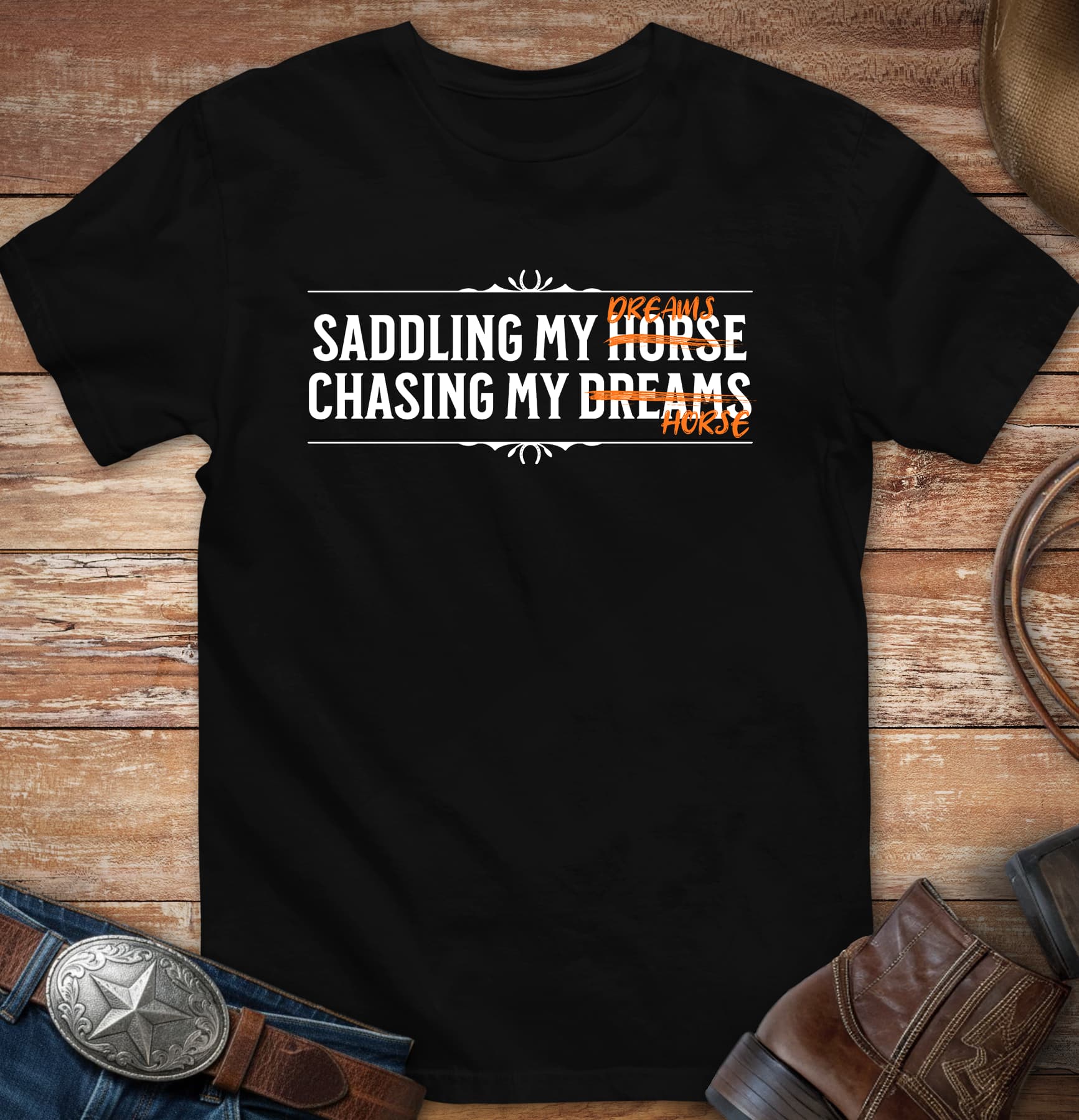 Saddling my dreams - chasing my horse