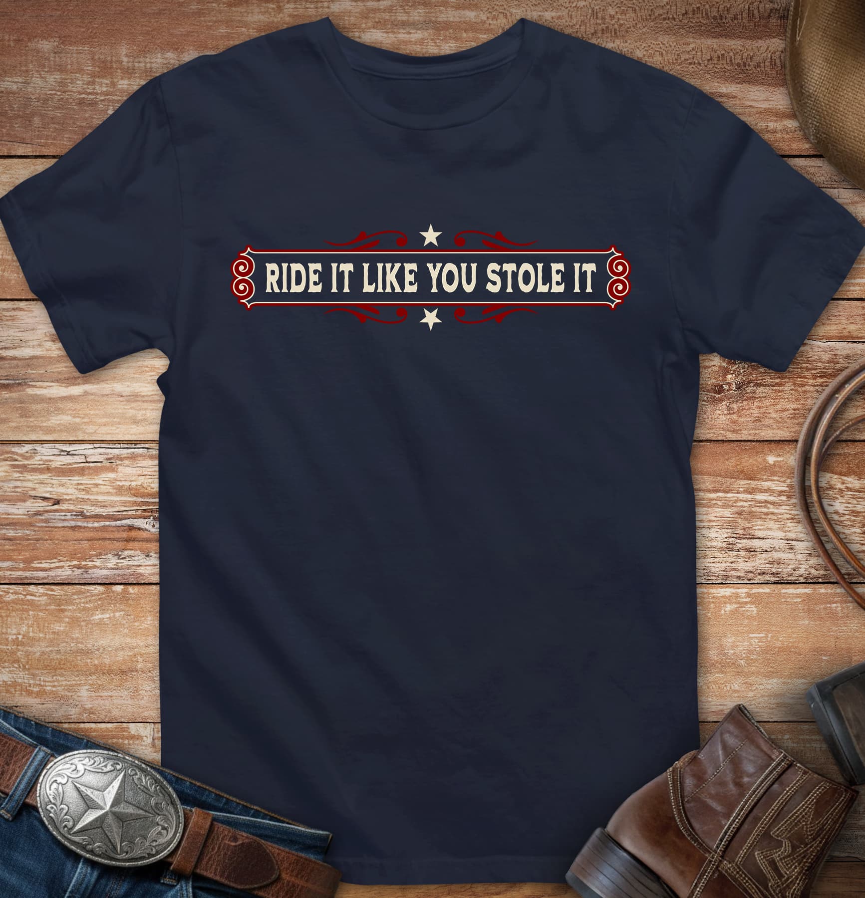 Ride it like you stole it