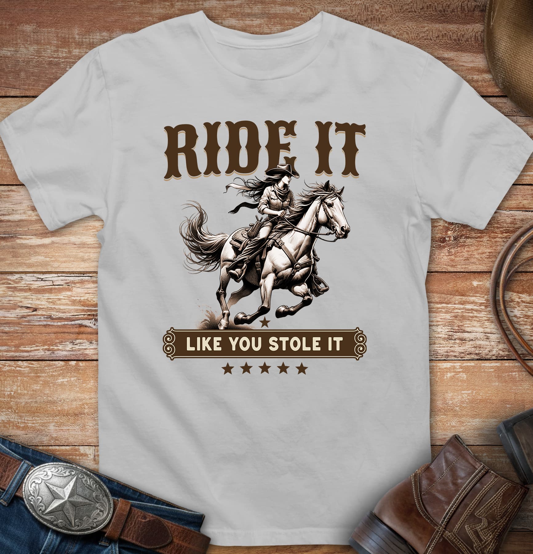 Ride it like you stole it
