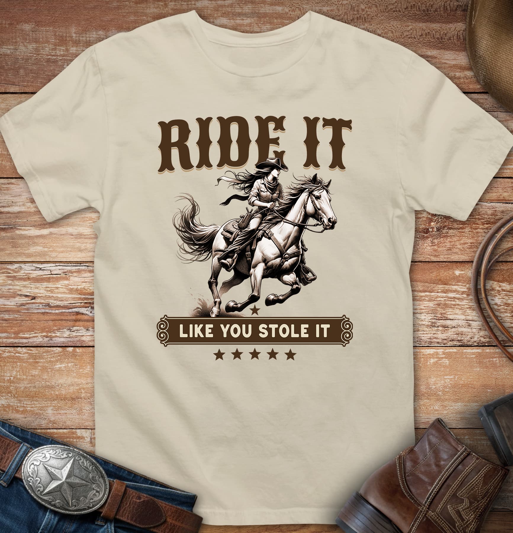 Ride it like you stole it
