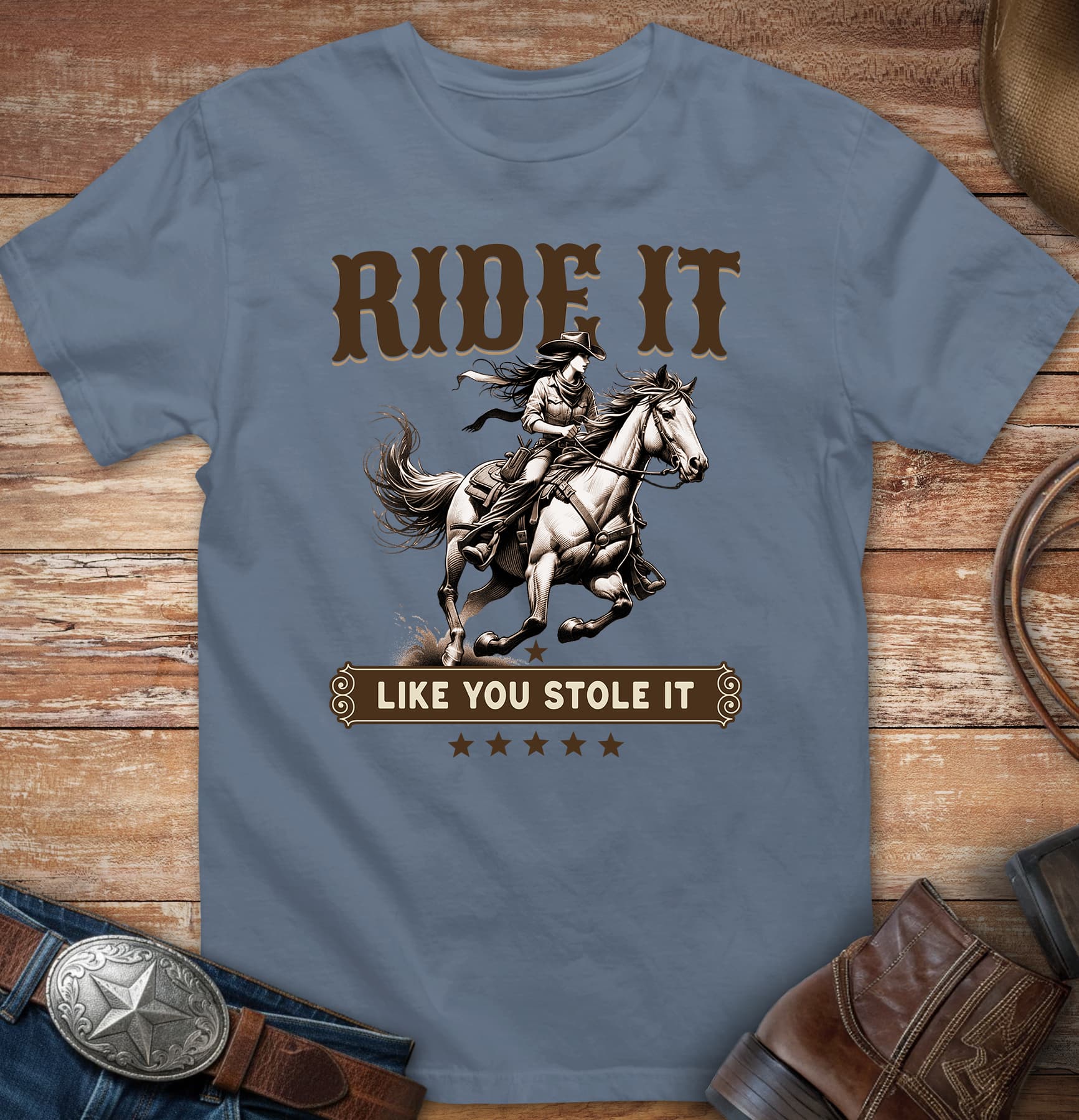 Ride it like you stole it