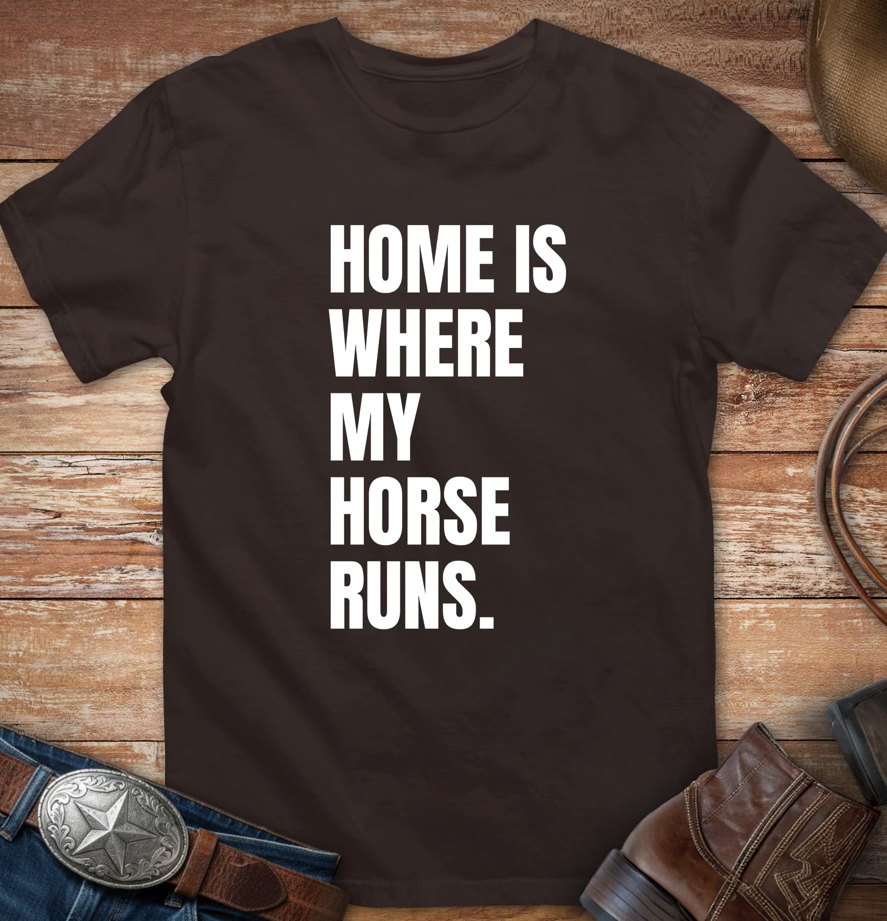 Home is where my horse runs