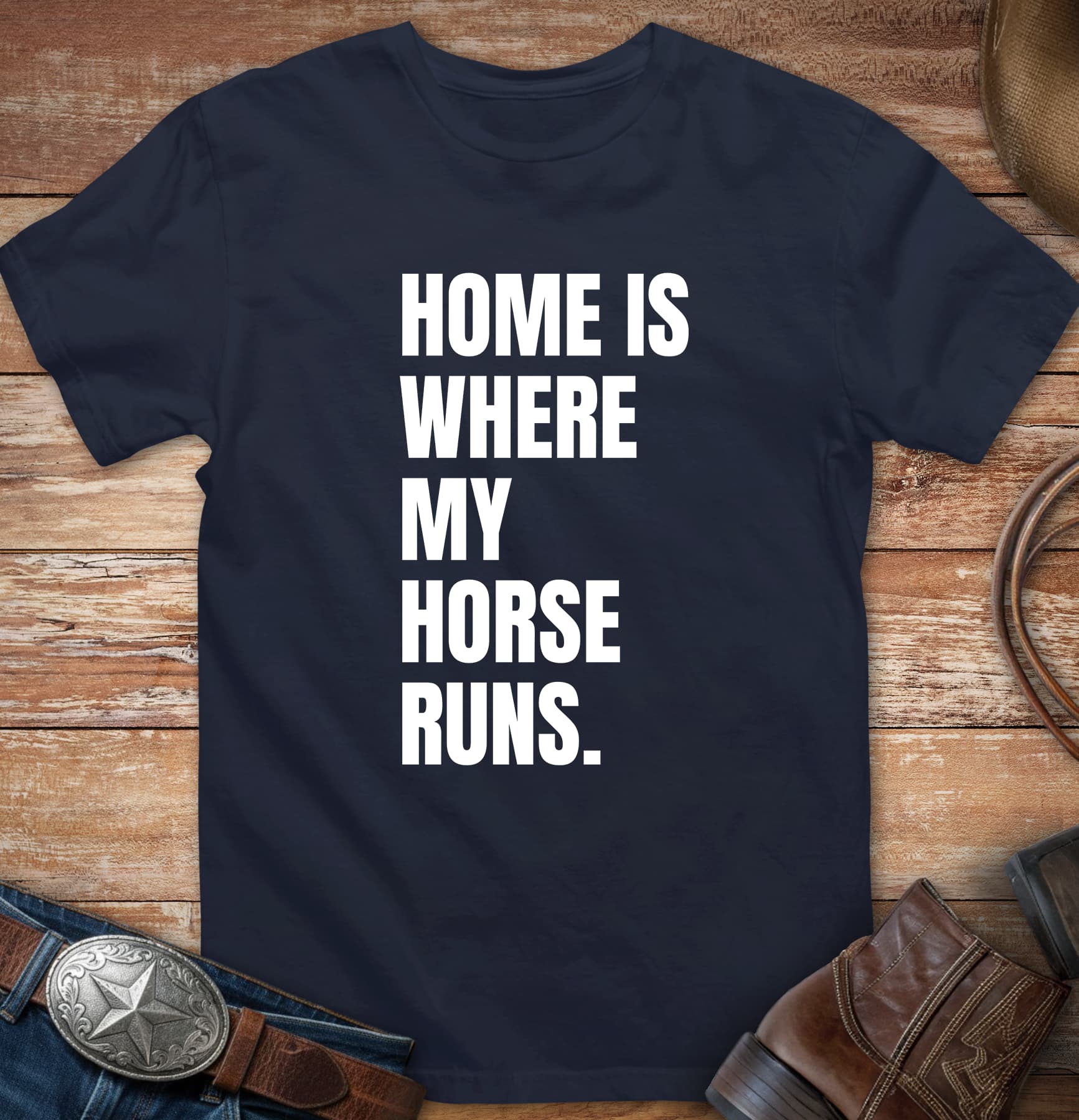 Home is where my horse runs