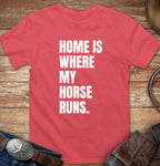 Home is where my horse runs