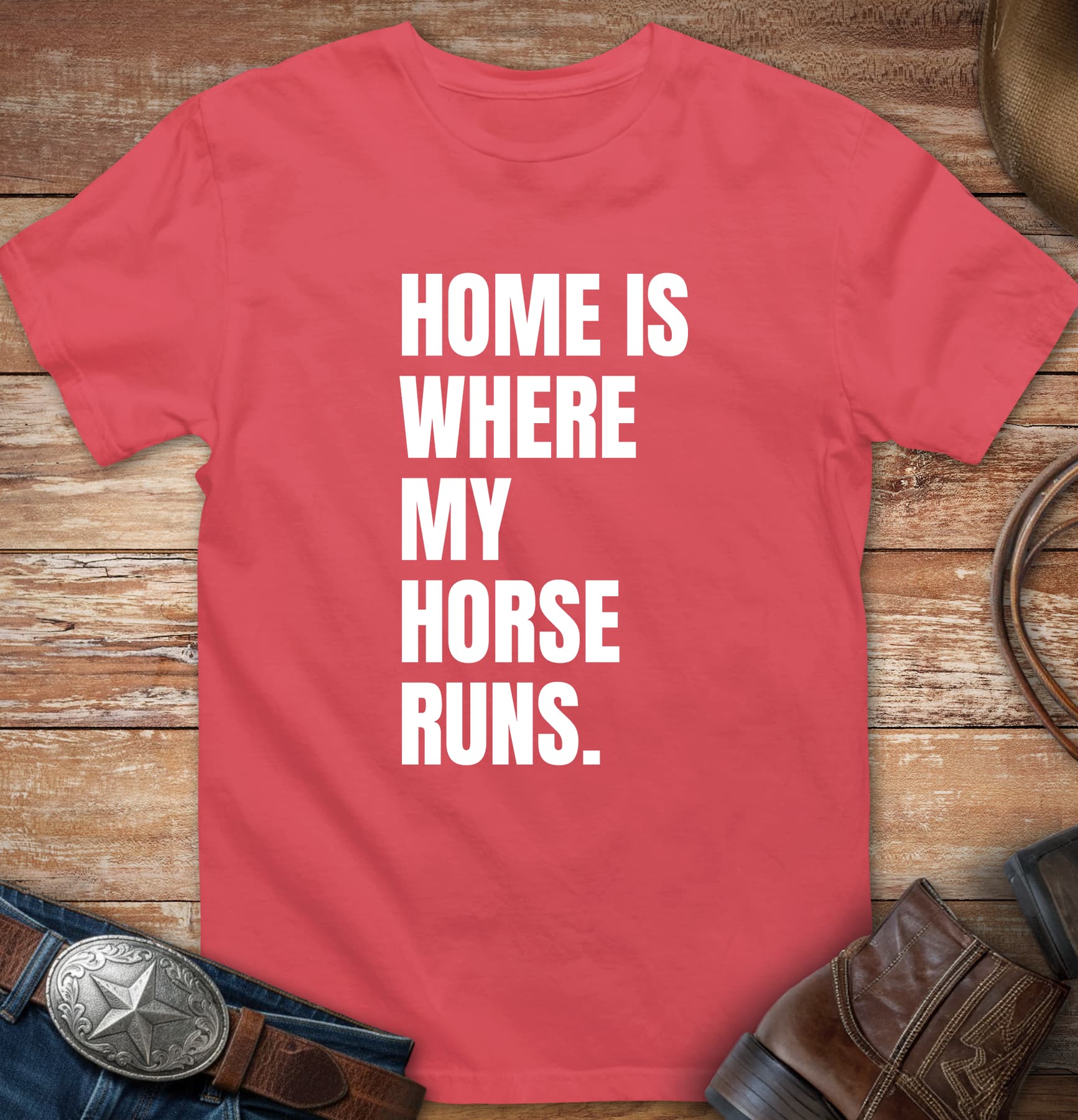 Home is where my horse runs