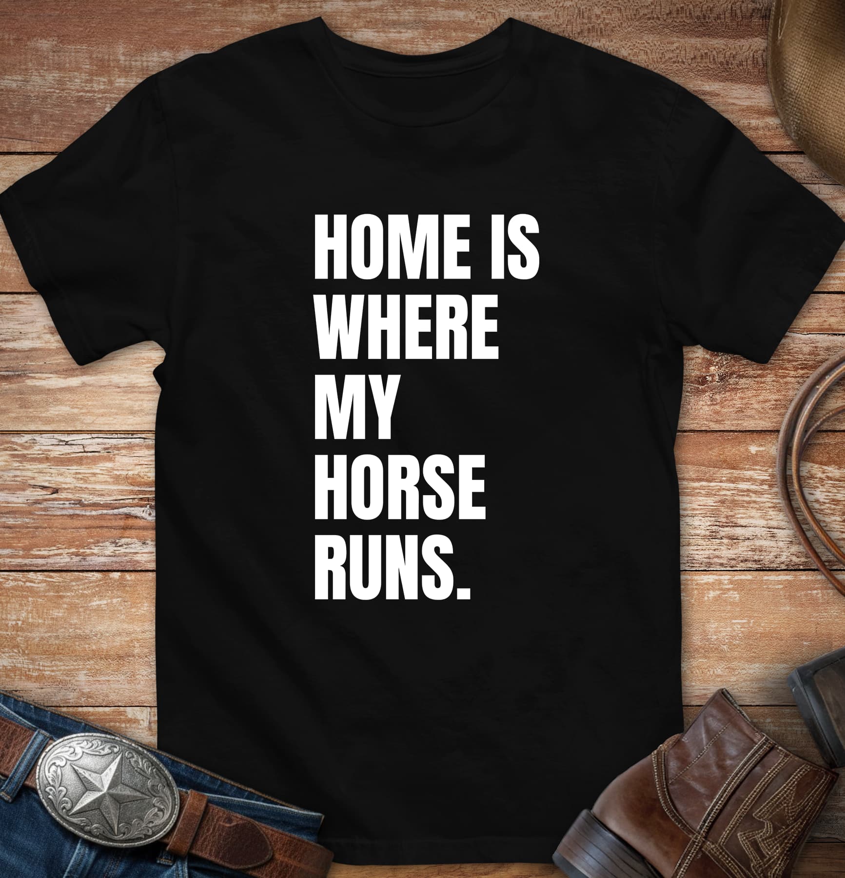 Home is where my horse runs