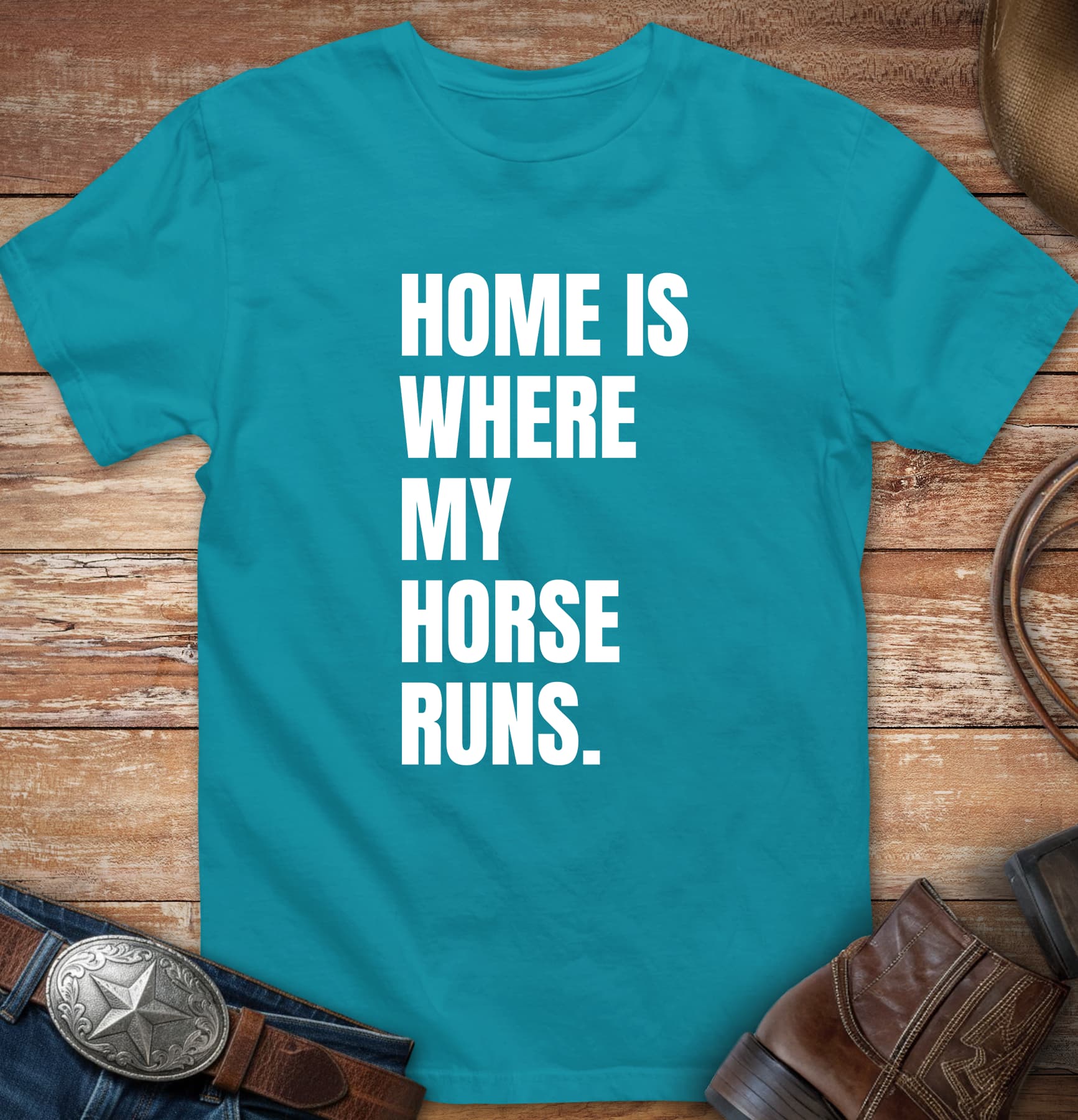 Home is where my horse runs