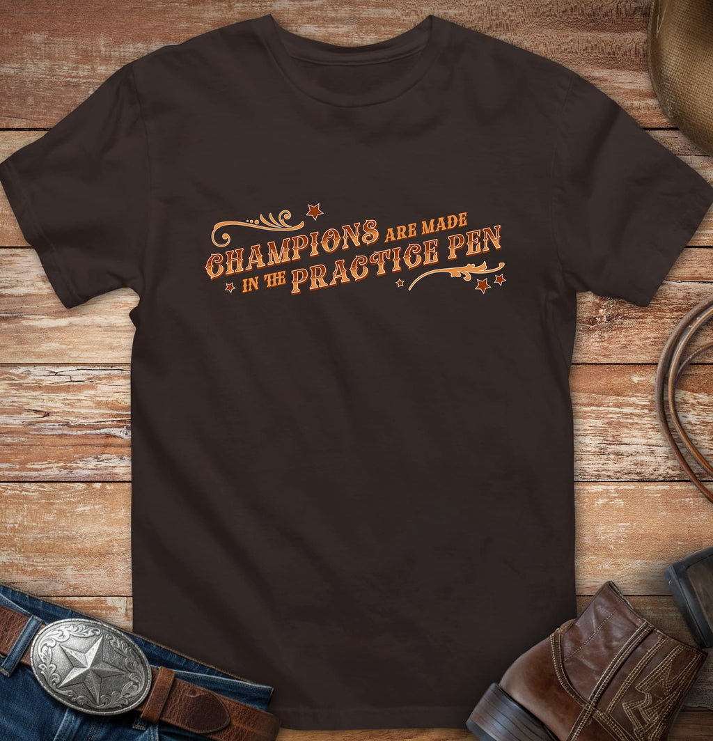 Champions are made in the practice pen