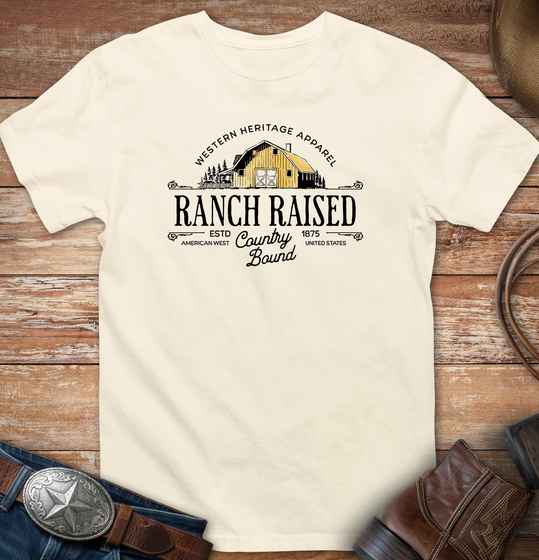 Ranch raised - country bound