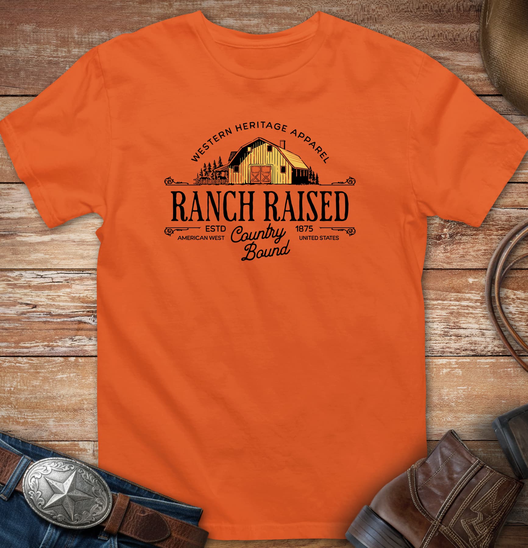 Ranch raised - country bound