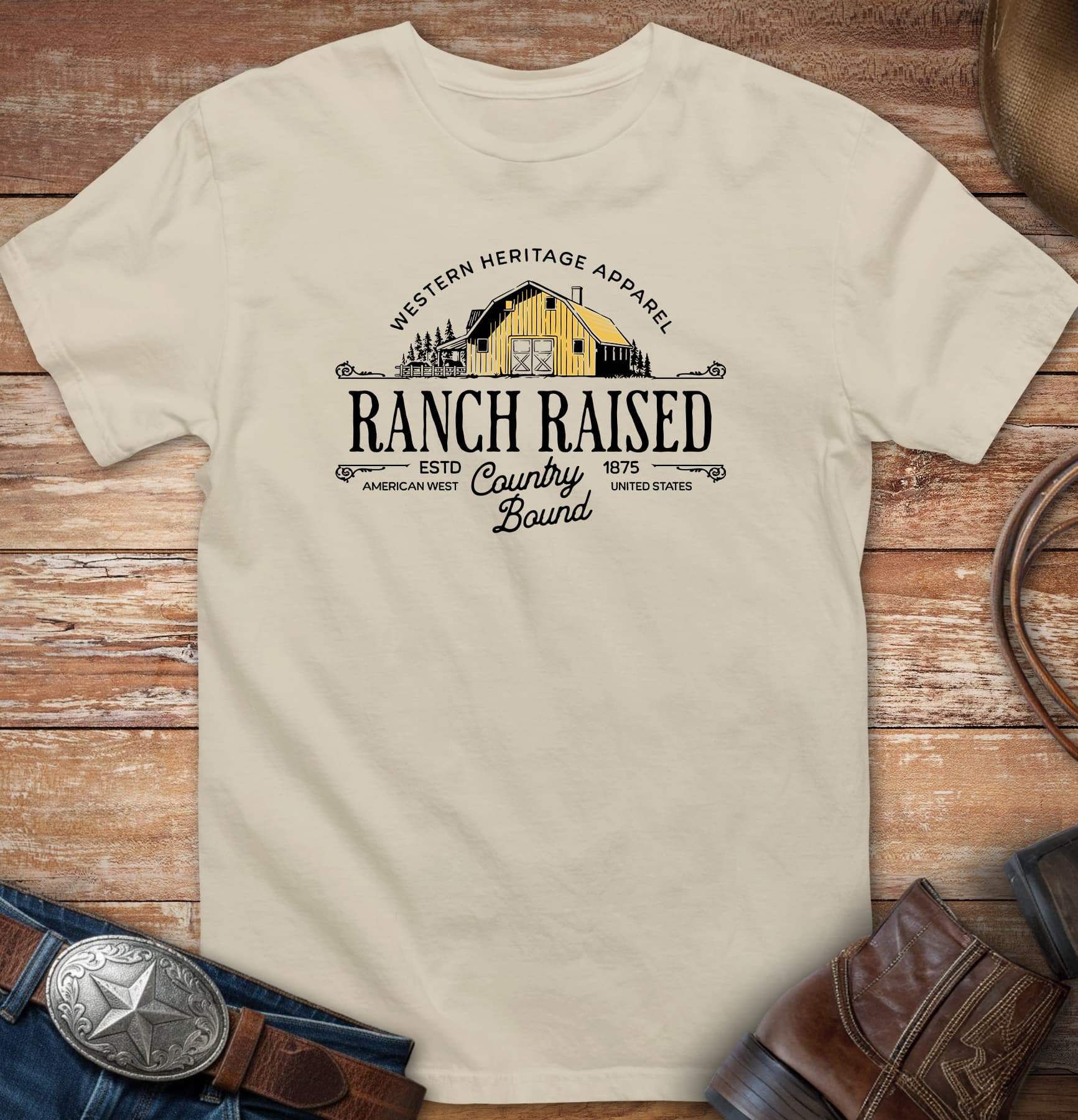 Ranch raised - country bound