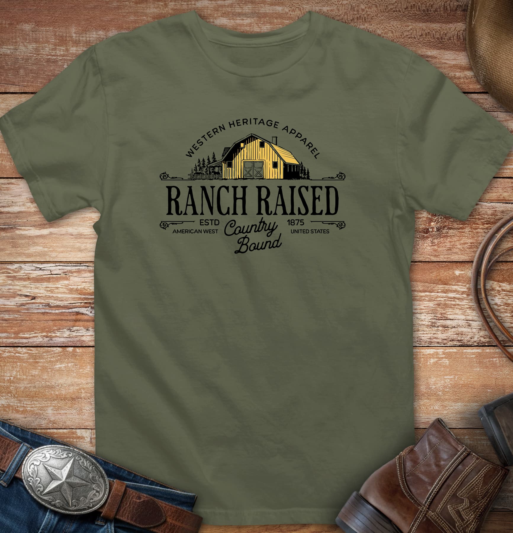 Ranch raised - country bound