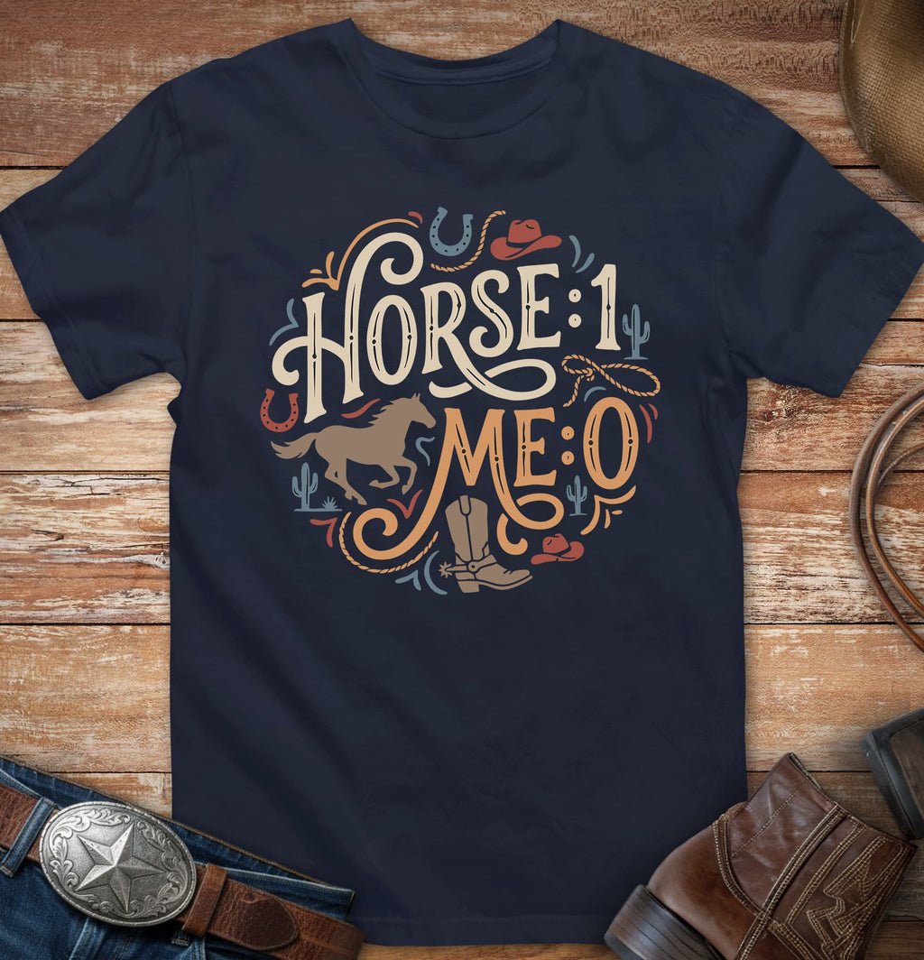 Horse: 1 - Me: 0