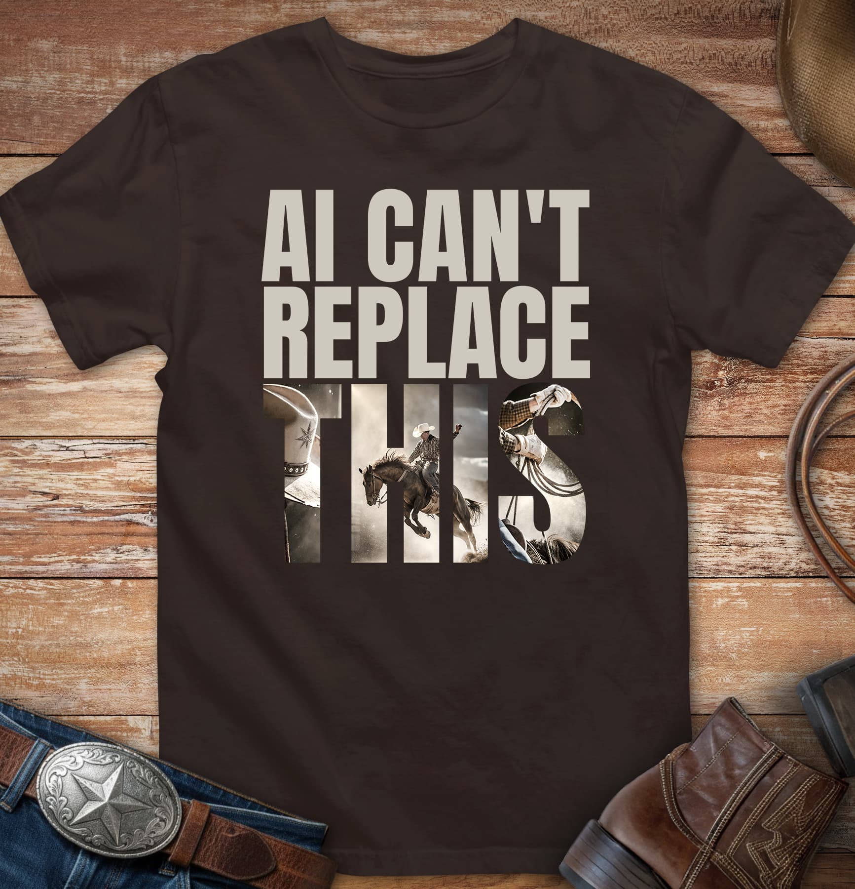 AI can't replace this - Rodeo Edition