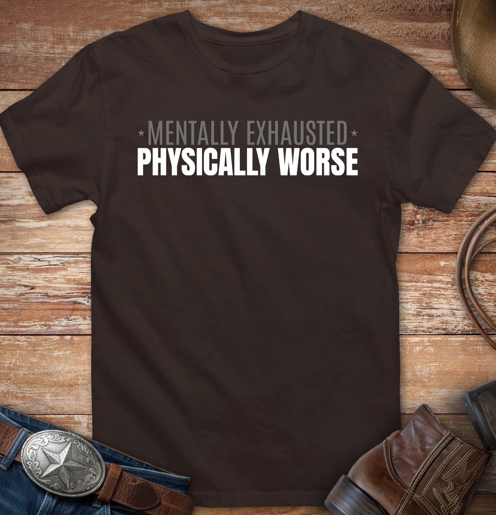 Mentally exhausted - physically worse