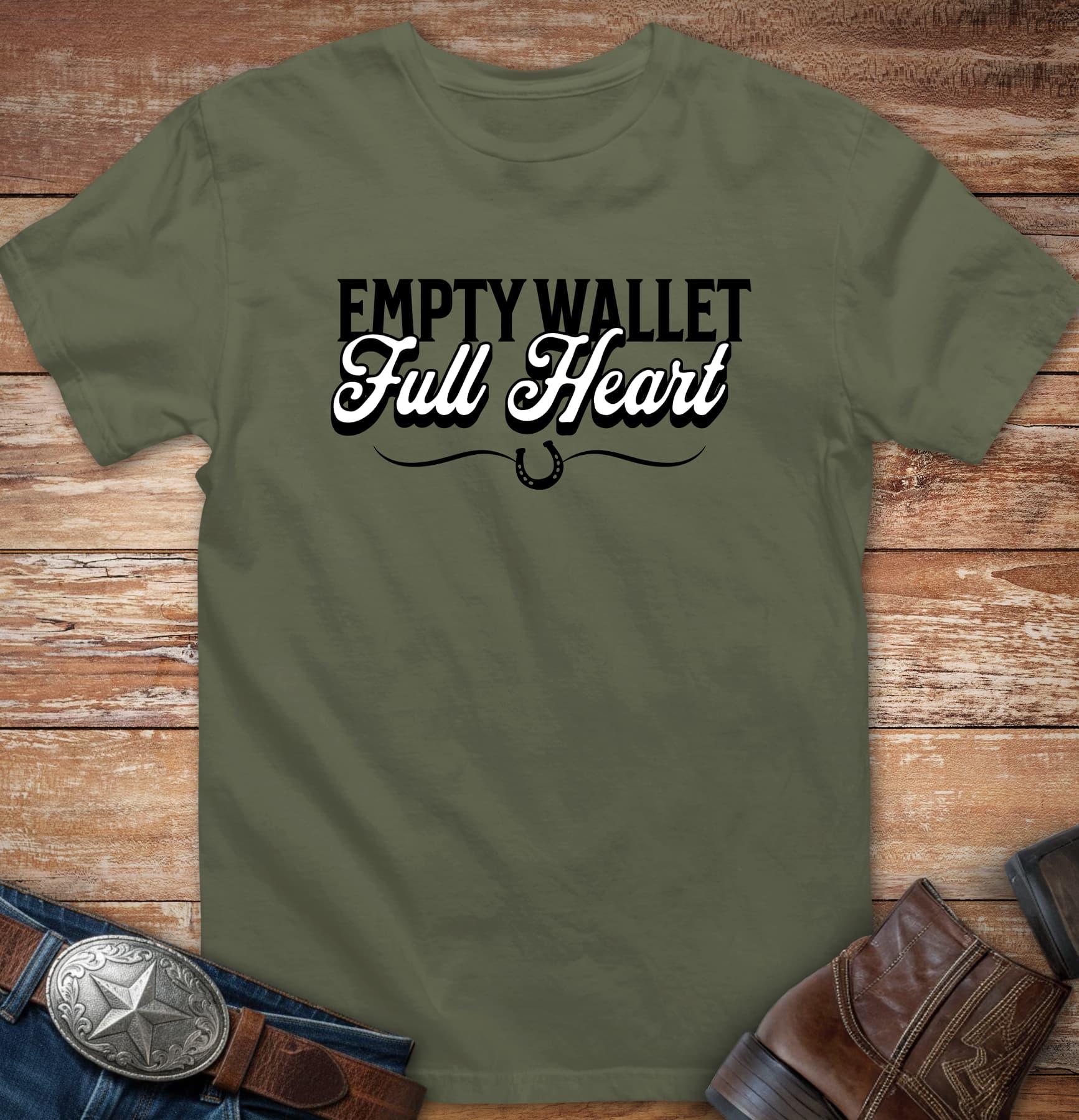 Empty Wallet - Full Heart