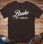 Broke but saddled