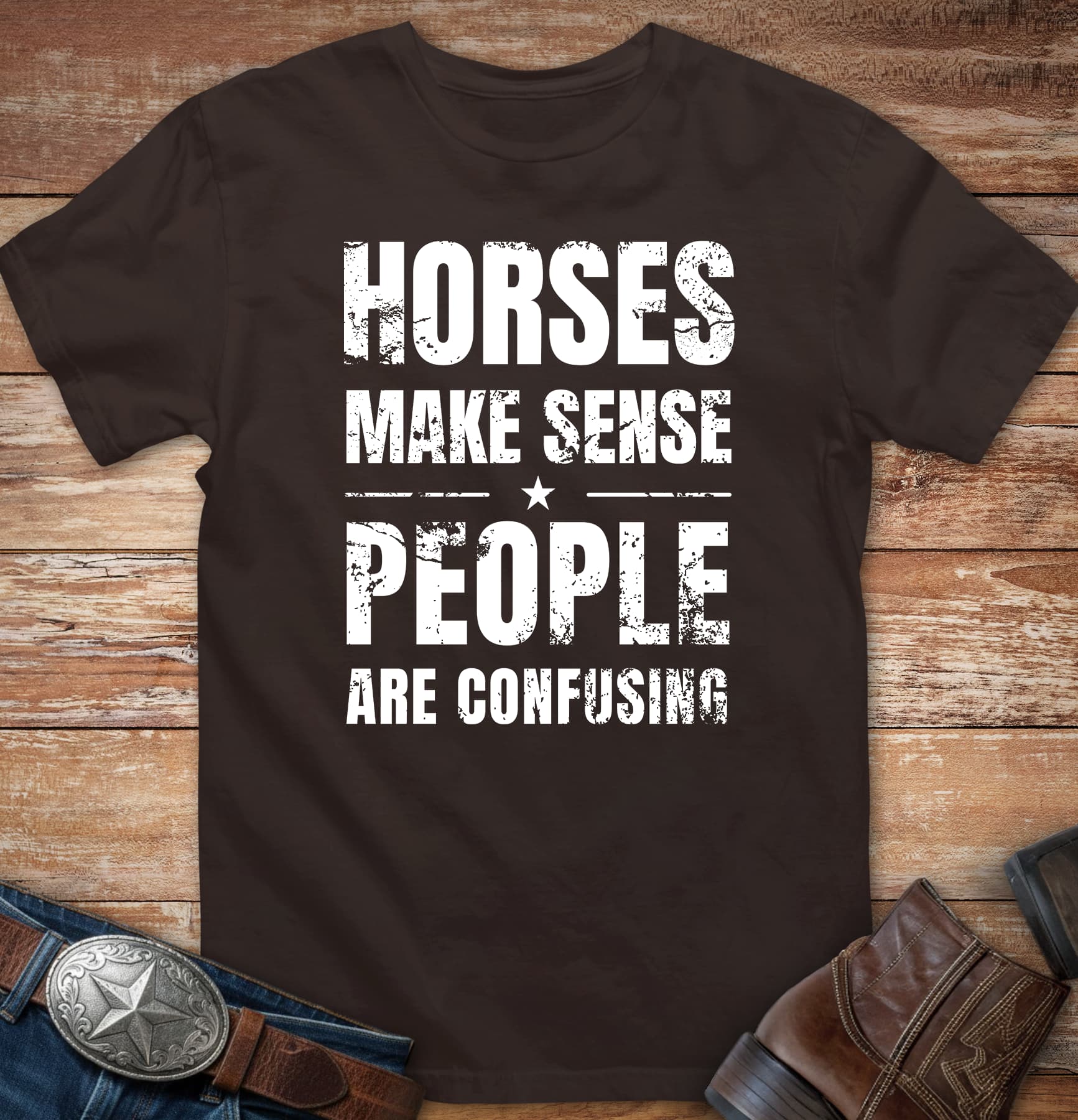 Horses make sense - people are confusing