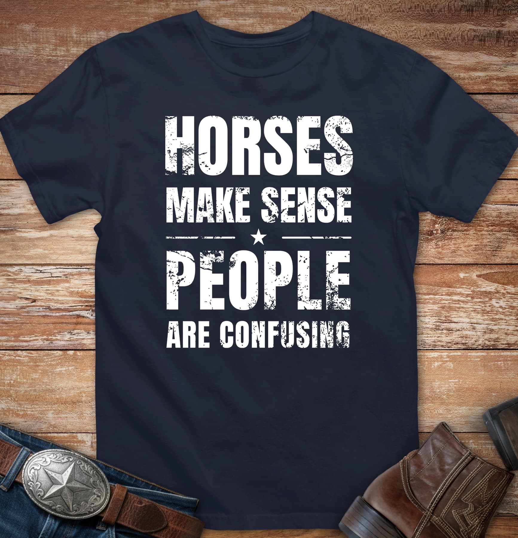 Horses make sense - people are confusing