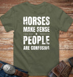 Horses make sense - people are confusing