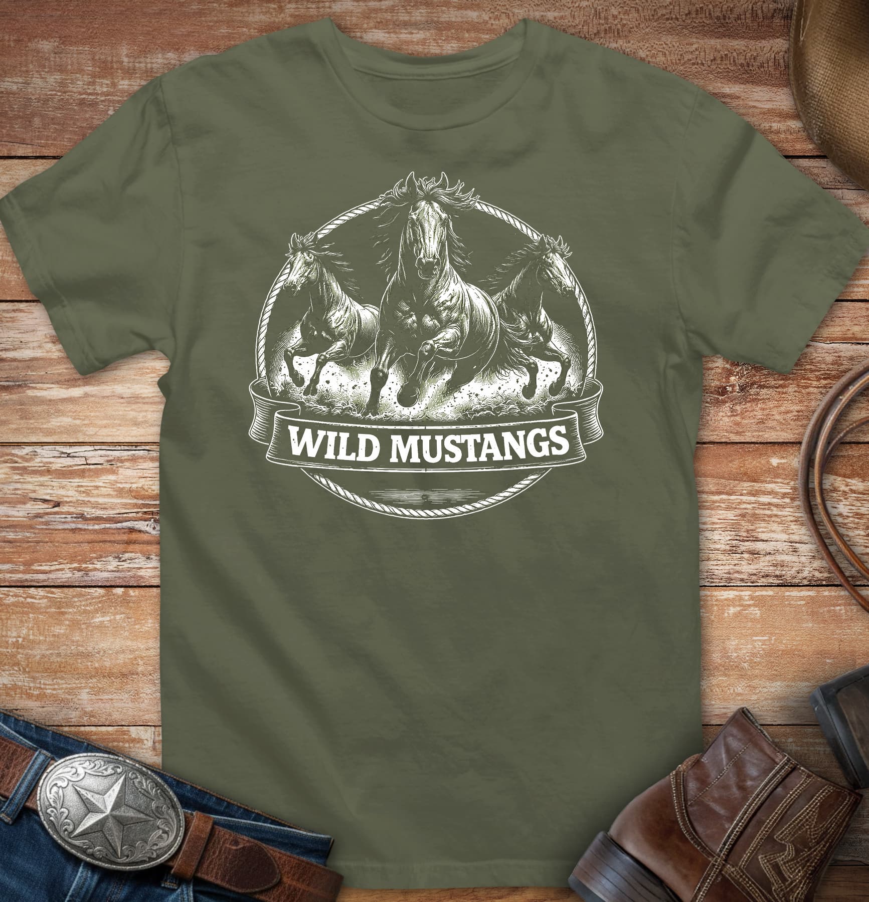 Wild Mustangs