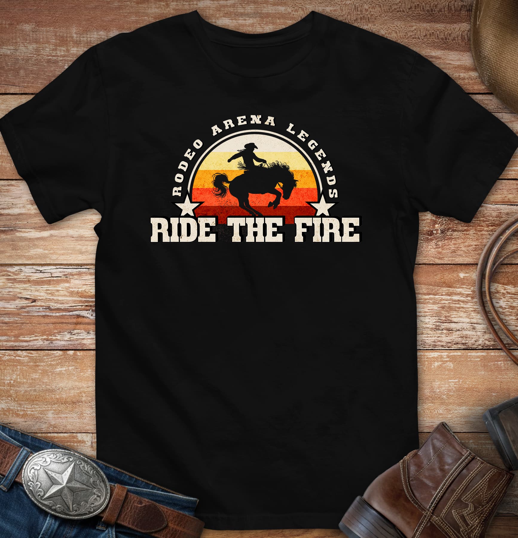 Rodeo Arena Legends Ride The Fire