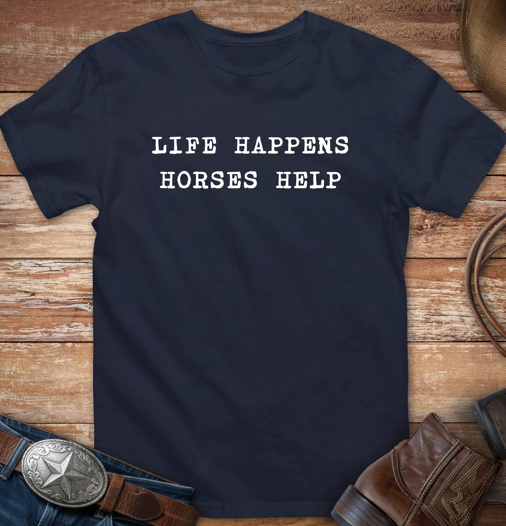 Life happens - Horses help