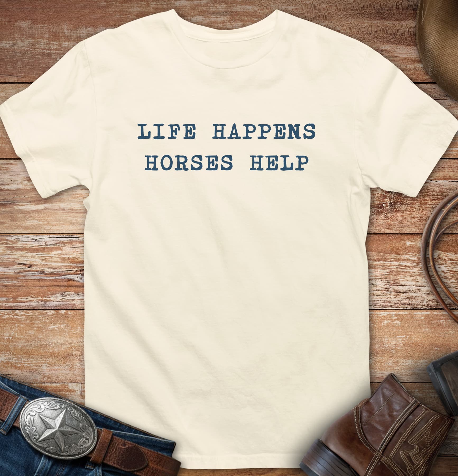 Life happens - Horses help