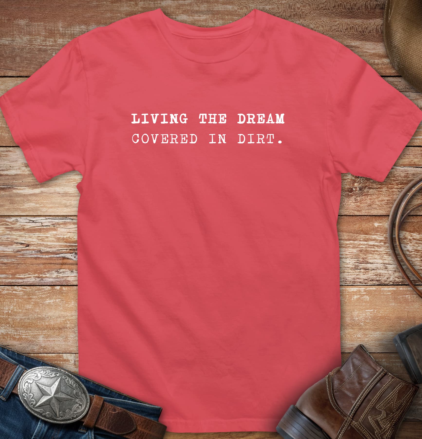 Living the dream - covered in dirt