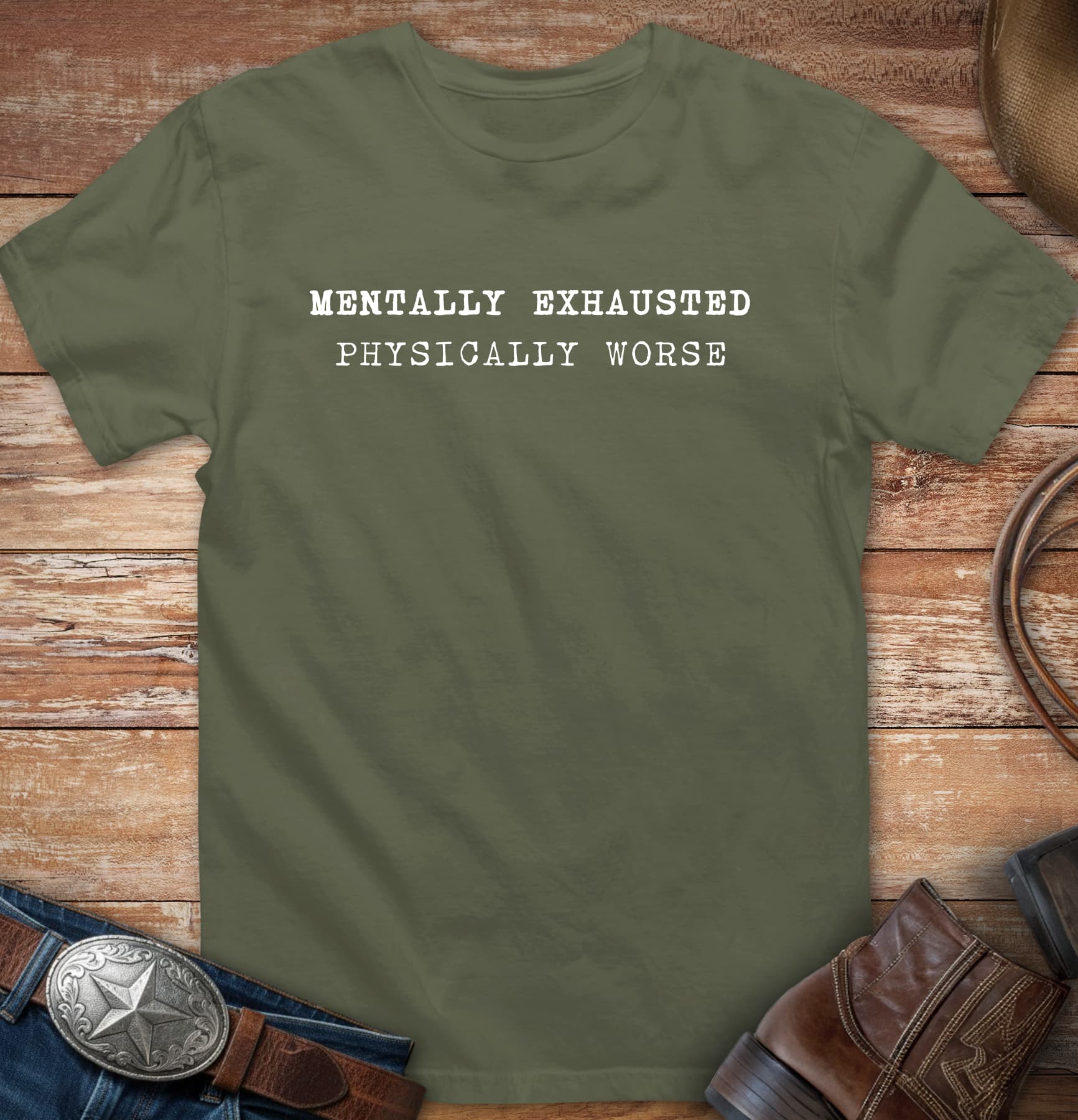Mentally exhausted - physically worse