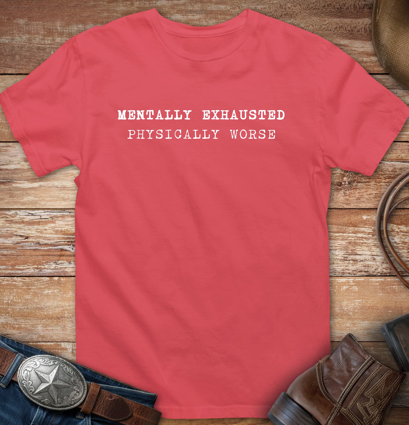 Mentally exhausted - physically worse