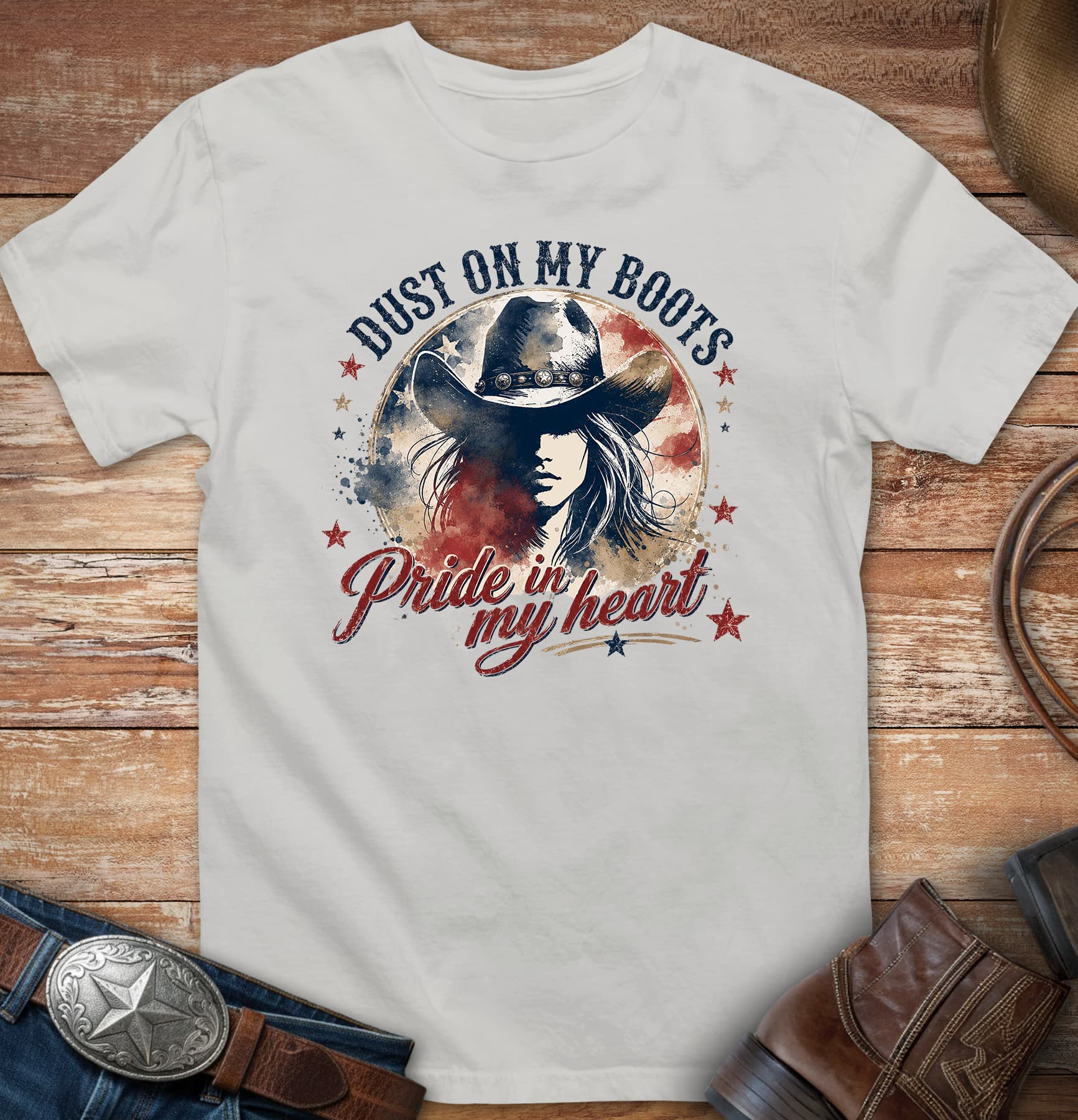 Dusty Boots  T-Shirt
