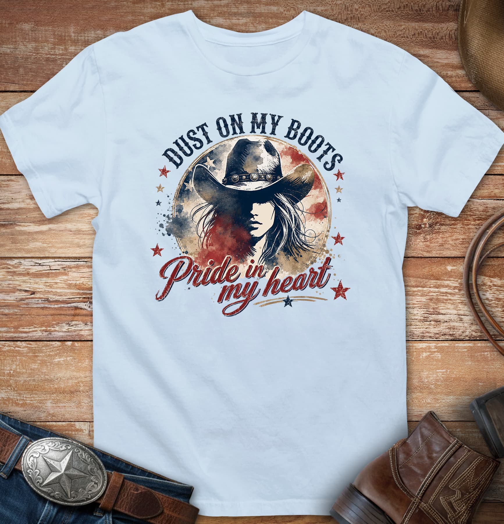 Dusty Boots  T-Shirt